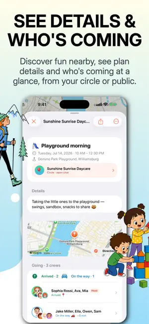 ComeAlong: Plans with Friends screenshot 2