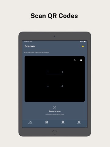 QR Code Scanner: Scan QR Codes iPad screenshot