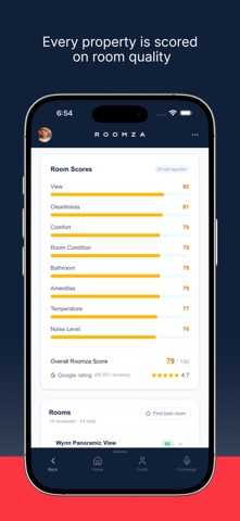Roomza iPhone screenshot
