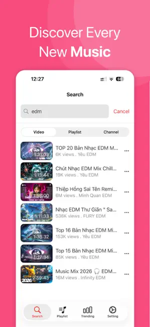 Tubidy - Music & Videos iPhone screenshot 3
