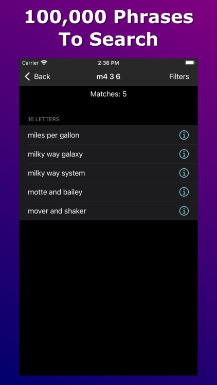 Anagram Solver - Crosswords screenshot-7