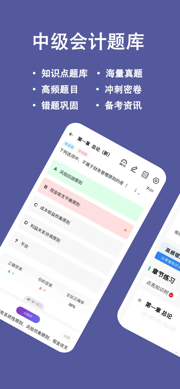 Screenshot #1 pour 中级会计练题狗-中级会计职称考试真题库