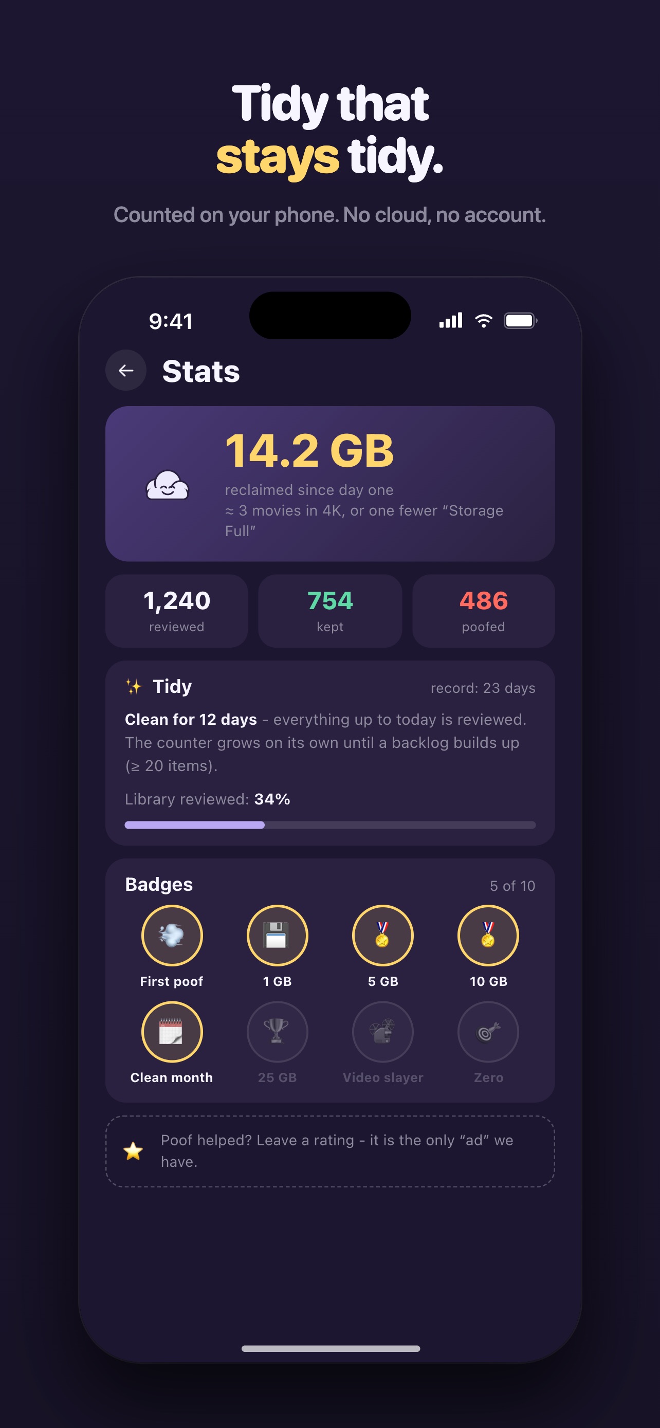 Screenshot 6 of Poof: Photo Cleaner