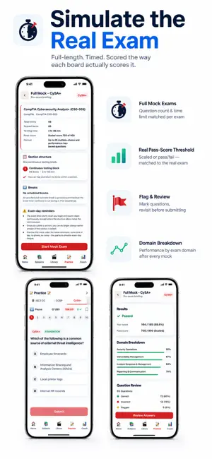 Cybersecurity Prep: 20 Exams screenshot 3