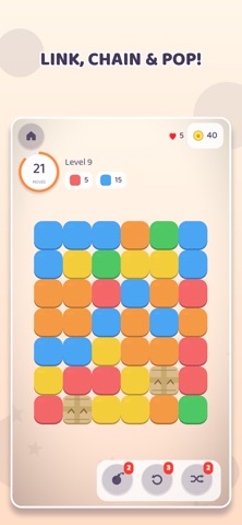 Poppetti! Chain Pop Puzzle screenshot 1