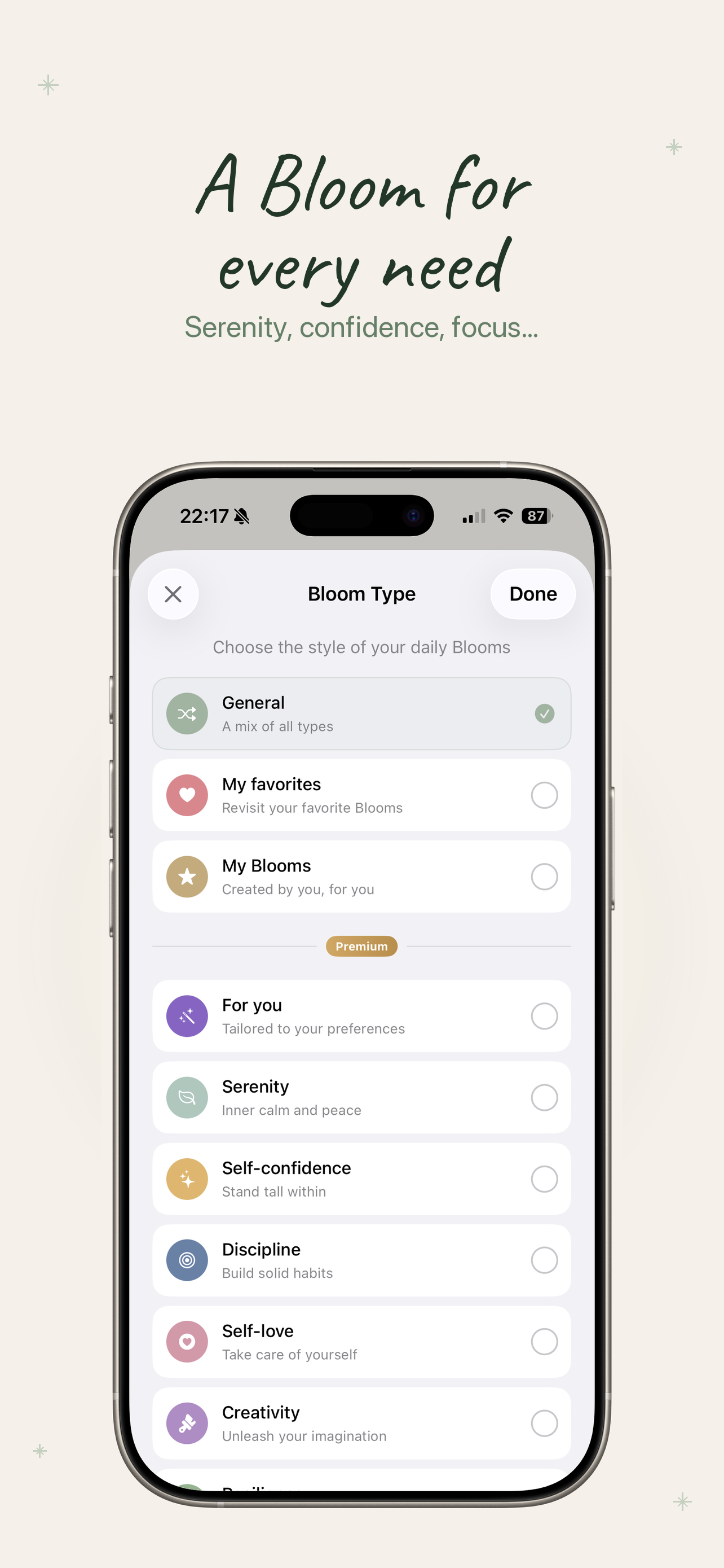 Bloomy – Quote of the day screenshot 3