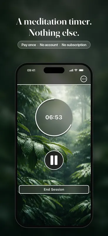 Stillness - Meditation Timer screenshot 1 of 6