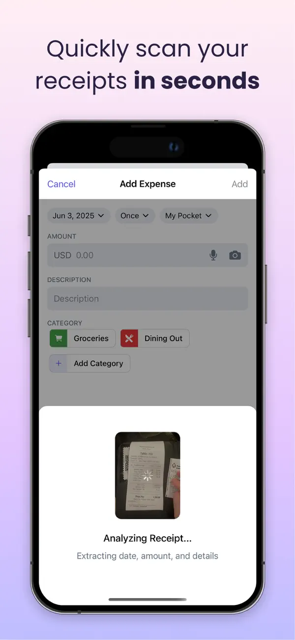 Screenshot #2 pour Spending Tracker - Budget Ally