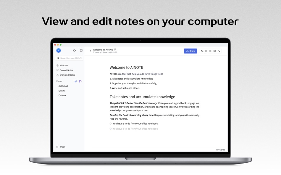#2. AINOTE desktop (macOS) By: Hefei iFlytek Doxent Technology Co., Ltd.