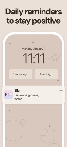 Ella Daily Affirmations Widget Screenshot 1 of 8
