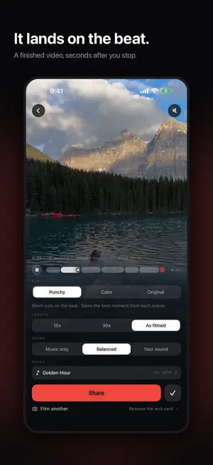 Moments: Beat Video Editor screenshot 3