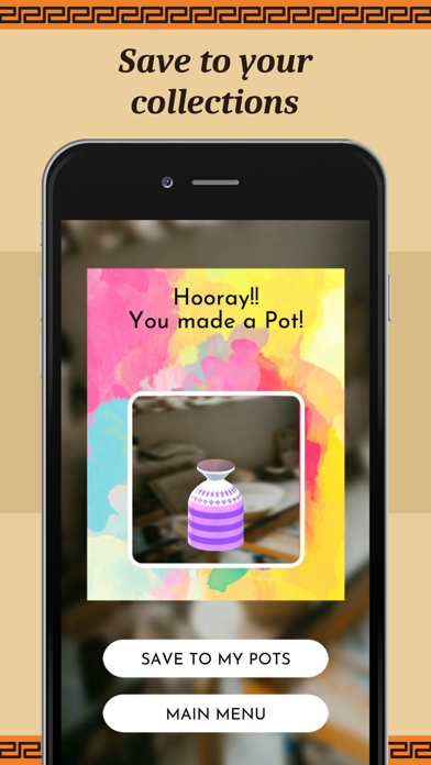 Pottery Games- Paint Clay Pots Screenshot