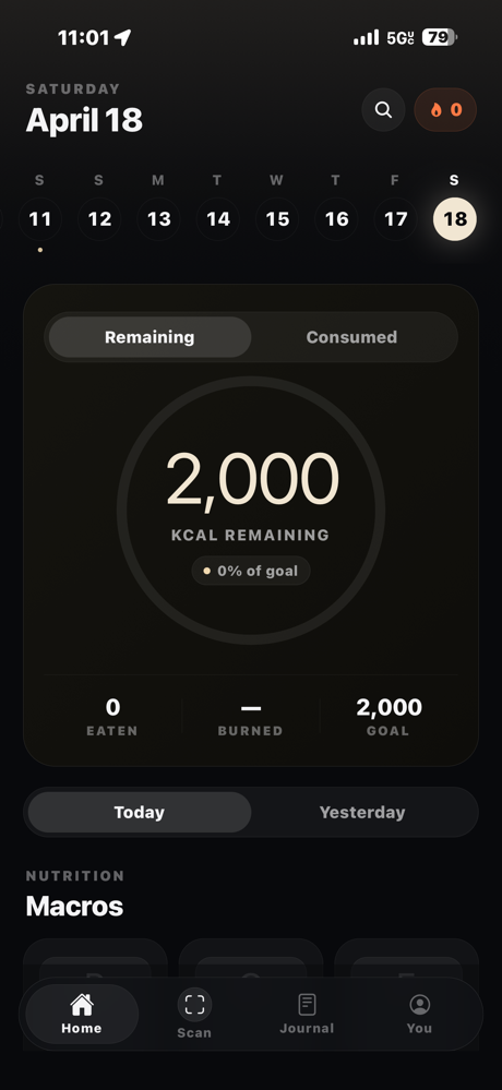 CalScan AI - Calorie Tracker screenshot 2