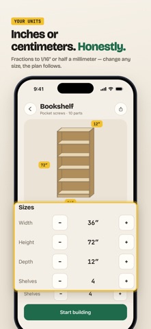 Plankly: Woodworking Planner Screenshot 4 of 7