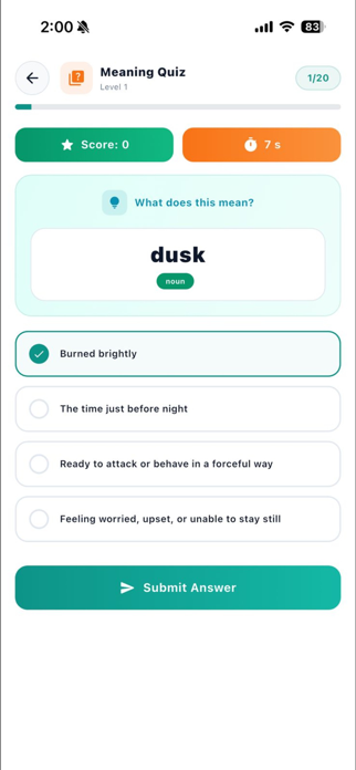 Vocab9Plus Screenshot 5 of 9