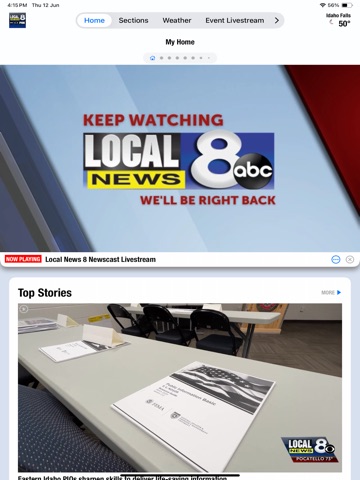 KIFI Idaho Falls News iPad screenshot
