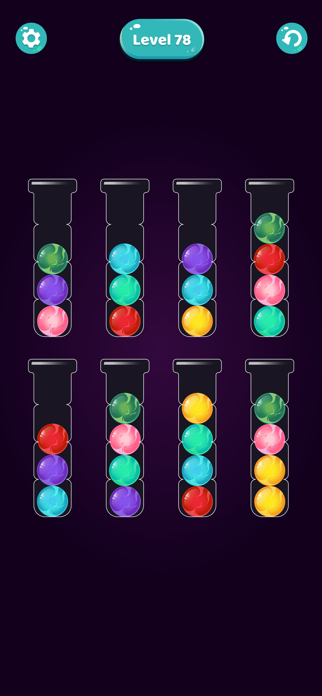 Ball Sort Color Sort Game Screenshot 6 of 6