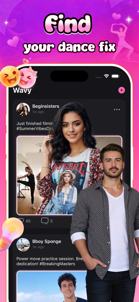 Wavy - video - Social Networking App | MWM