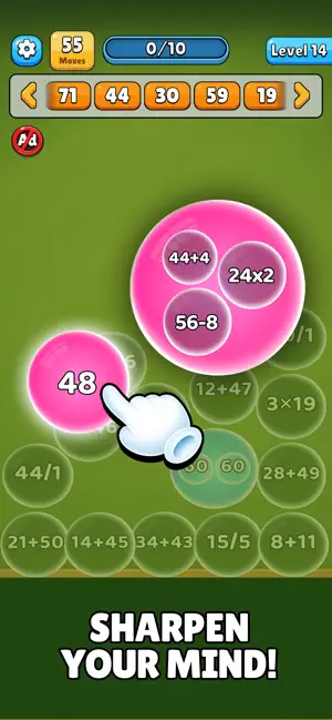 Math Bubble Jam screenshot 2
