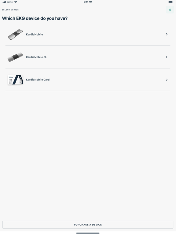 Kardia iPad screenshot 6 - Medical app