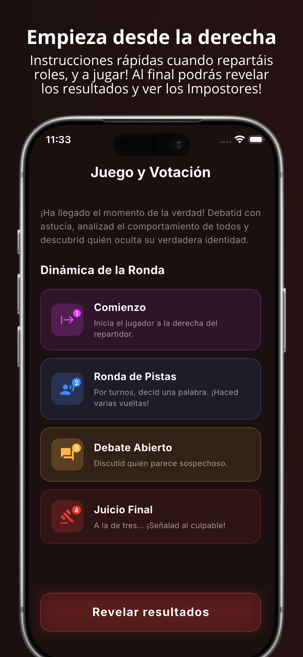 Impostor - Juego del Impostor