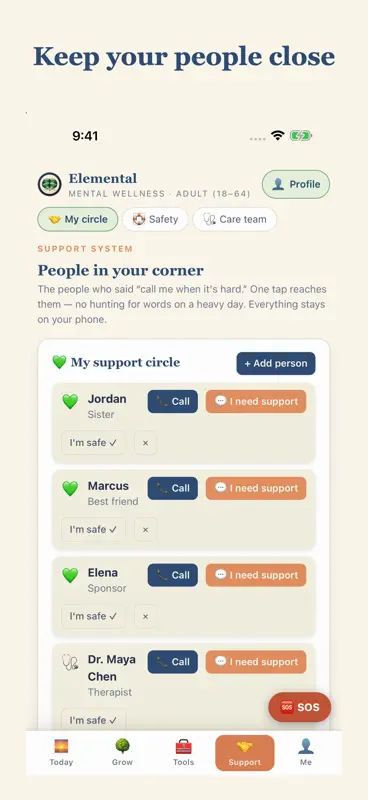 Elemental: Mental Wellness screenshot 6 of 10
