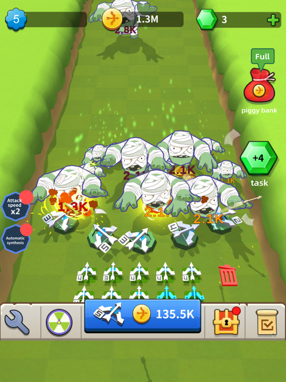 Screenshot #5 pour Archers vs. Zombies