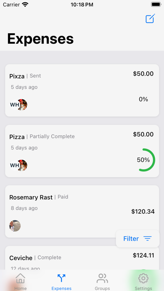 #5. CoPAY Bill Splitting Made Easy (iOS) 由: Henry Hargreaves