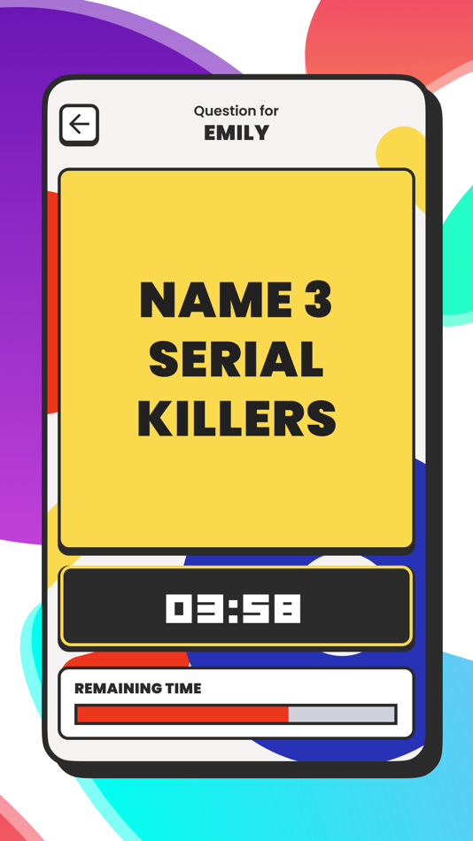 #2. 5 Second Rule: Incoherent Game (iOS) By: Teo Braun
