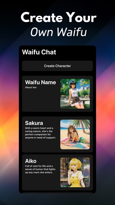 Waifu Chat AI Anime Girlfriend Screenshot