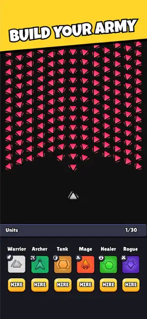 Idle Poly Battle: Pop & Crush screenshot 1