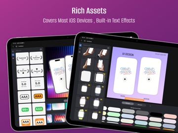 MotMark - 3D Mockup Video iPad screenshot