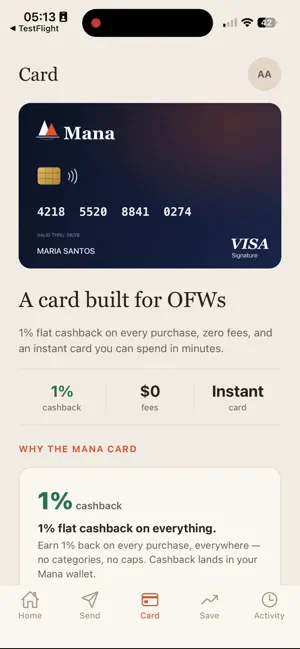 Mana: Your Financial Home screenshot 3