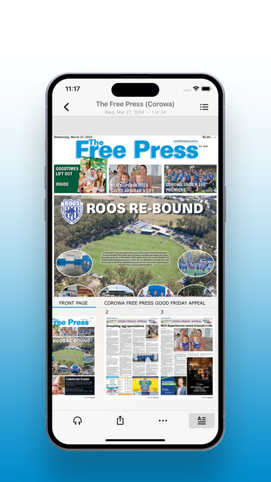 Corowa Free Press Screenshot