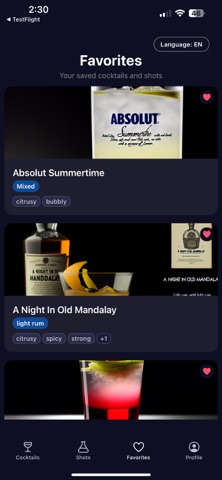 PocketBar: Cocktail Finder screenshot