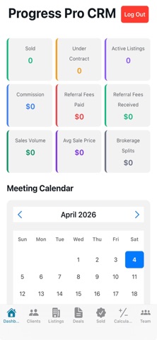PROGRESS PRO CRM screenshot
