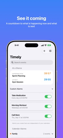 Timely: Calendar Alarms screenshot