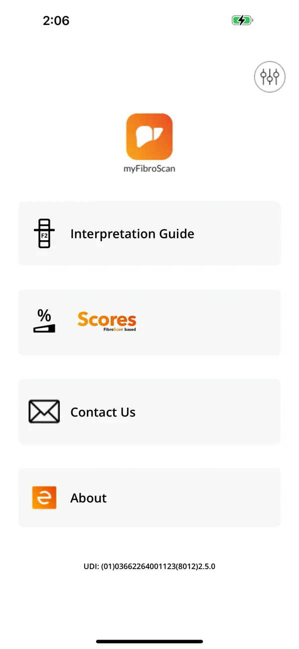 Screenshot #1 pour myFibroScan
