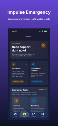 Qutit – Habit Reset screenshot