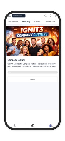 IGNIT3 Community Hub screenshot