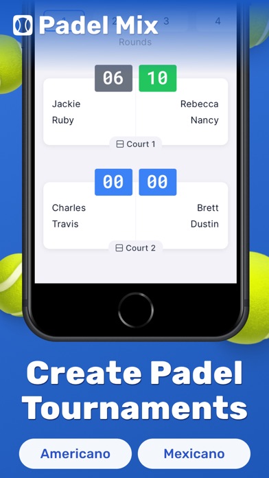 Padel Americano - PadelMix Screenshot