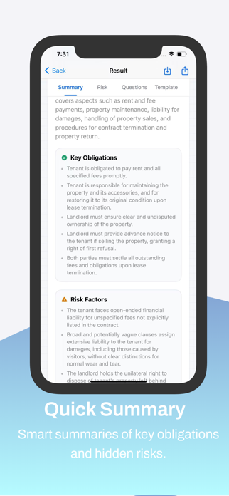 Contract AI: Review & Analysis Screenshot 3 of 7