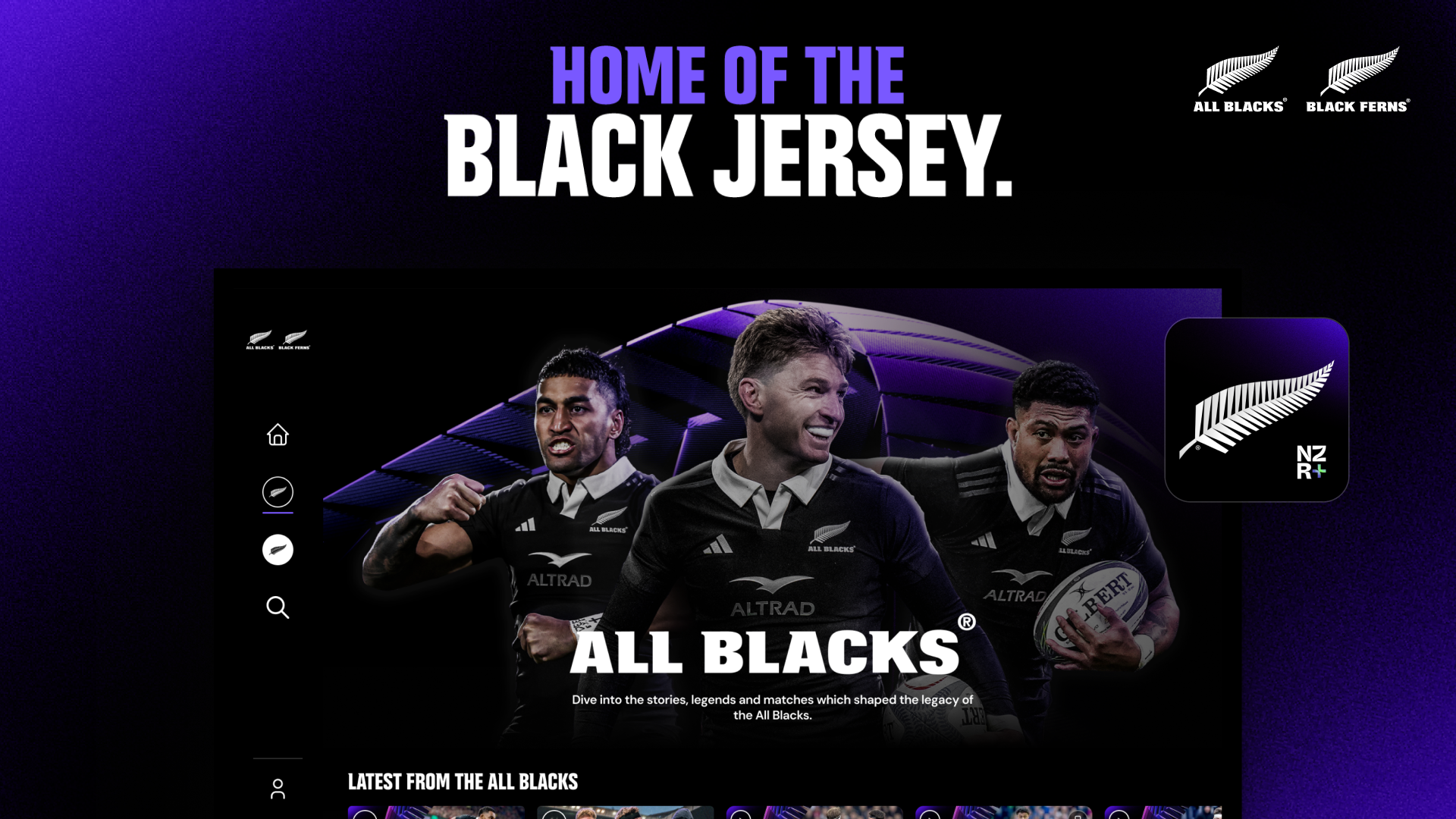 All Blacks & Black Ferns Rugby