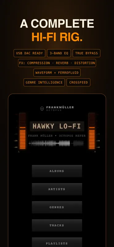 Octopus | Hi-Fi Music Player screenshot 4 of 10