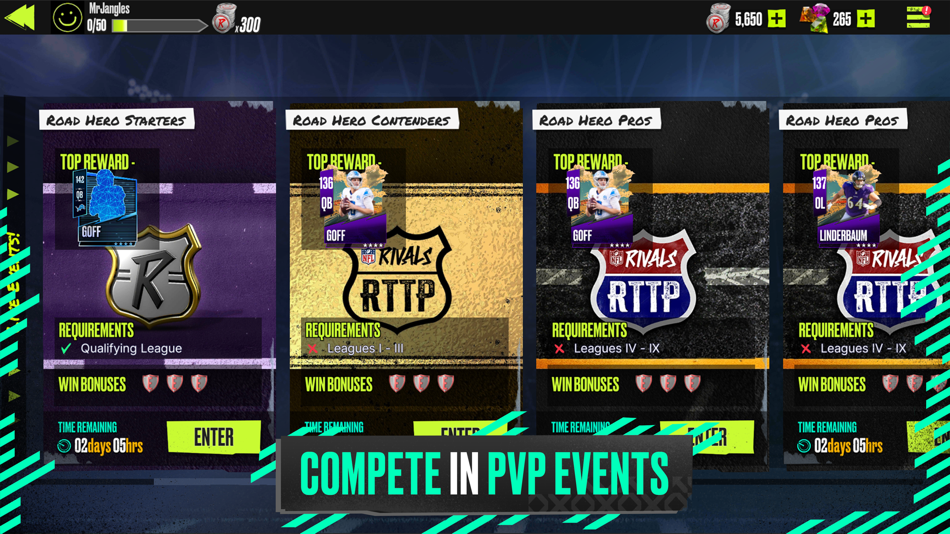 #9. NFL Rivals - Football Game (iOS) 来自: Mythical Games