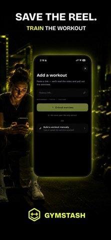 Gymstash: Workout Planner Screenshot 1 of 6
