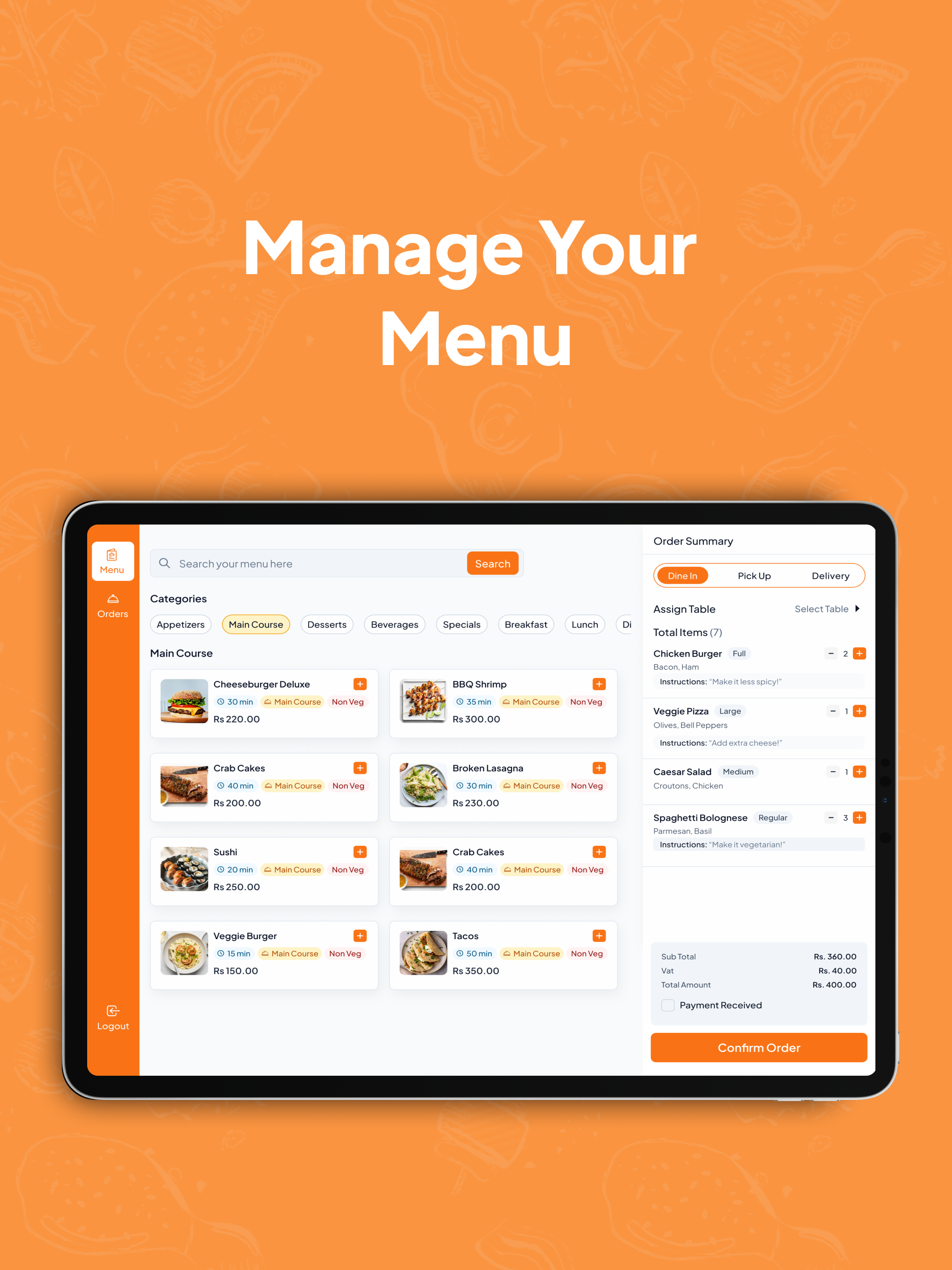 Orderlay