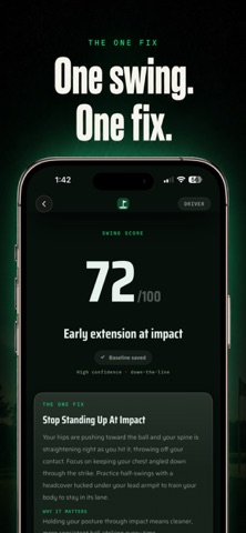 SwingIQ: AI Golf Coach screenshot