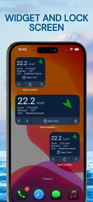 Wind Radar Map - Anemometer iPhone screenshot 4