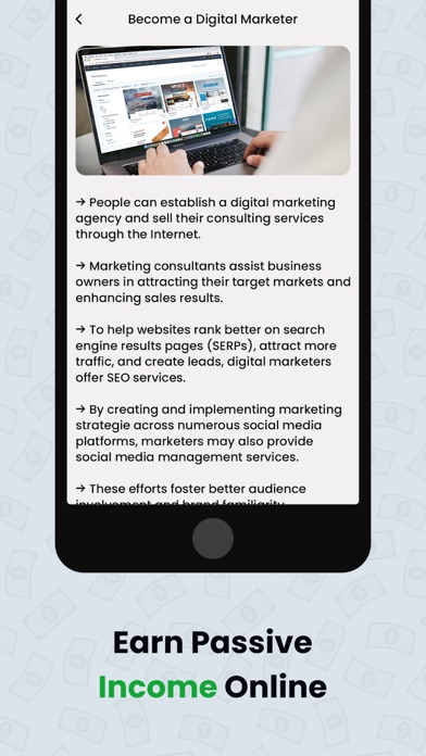 Make Money Online - Learn It Screenshot